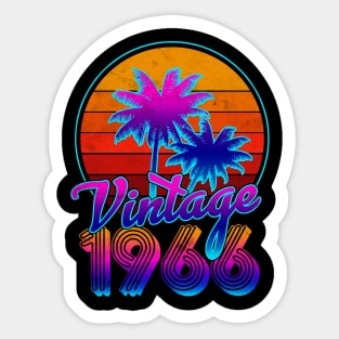 Vintage Classic 1966 Sticker